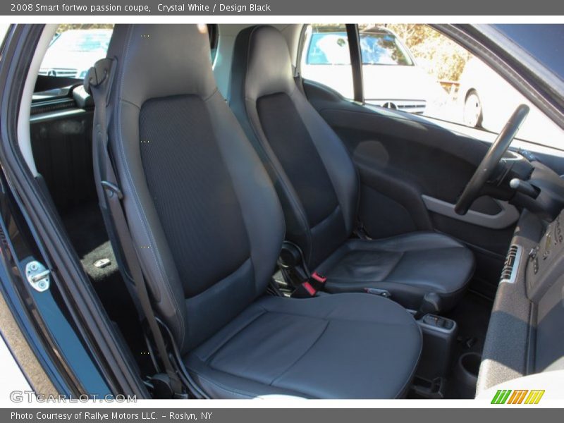 Crystal White / Design Black 2008 Smart fortwo passion coupe