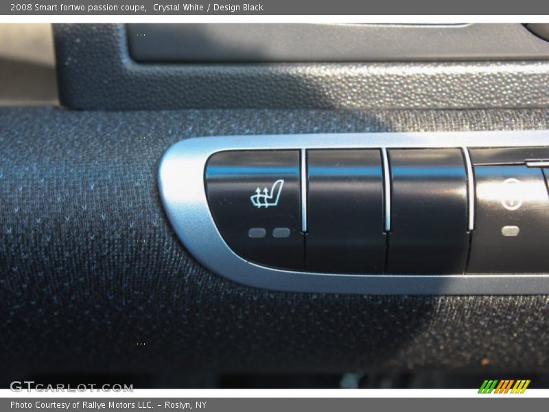 Crystal White / Design Black 2008 Smart fortwo passion coupe