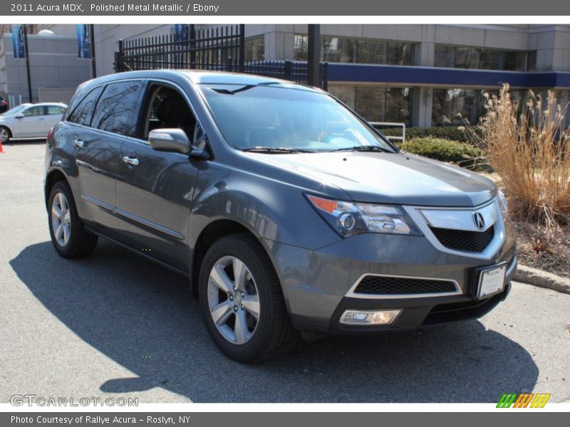 Polished Metal Metallic / Ebony 2011 Acura MDX