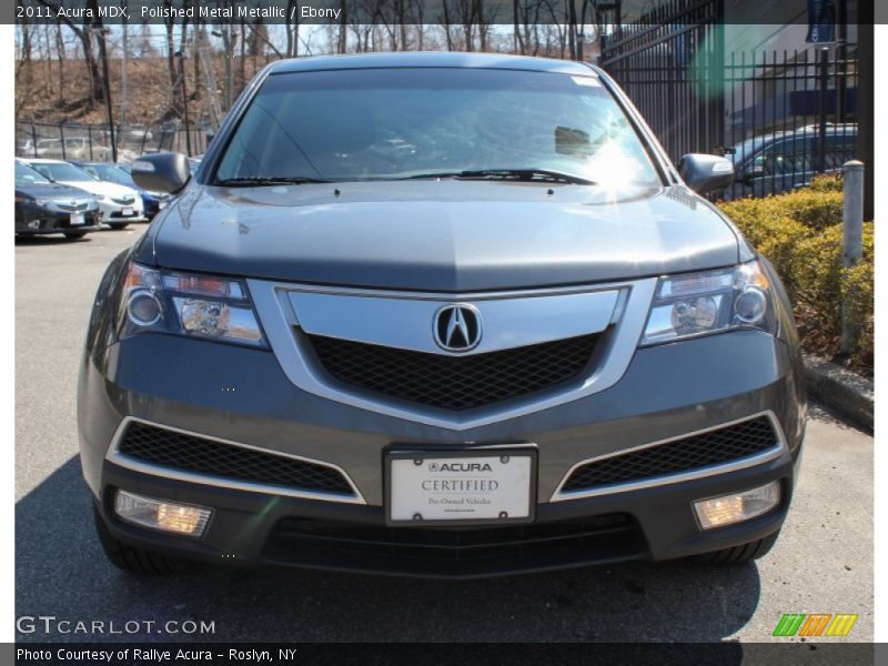 Polished Metal Metallic / Ebony 2011 Acura MDX
