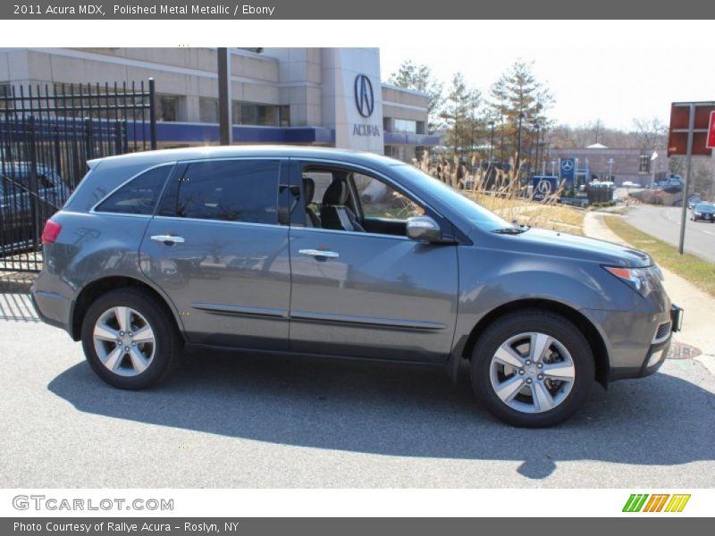 Polished Metal Metallic / Ebony 2011 Acura MDX