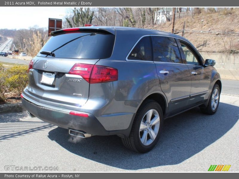 Polished Metal Metallic / Ebony 2011 Acura MDX