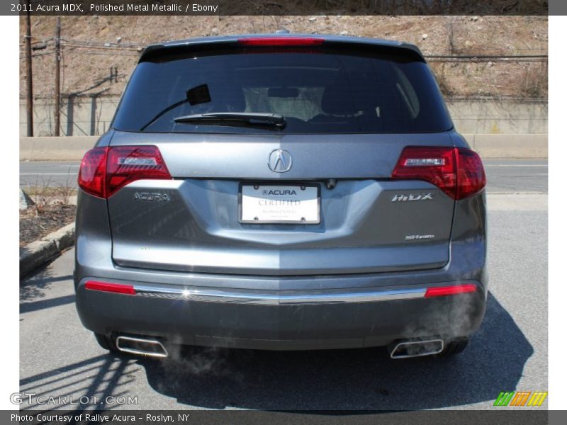 Polished Metal Metallic / Ebony 2011 Acura MDX