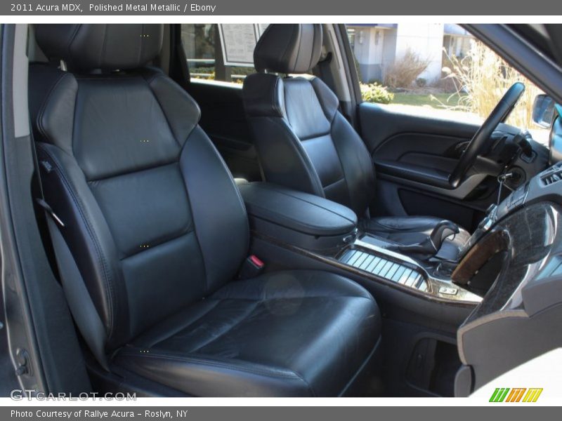 Polished Metal Metallic / Ebony 2011 Acura MDX