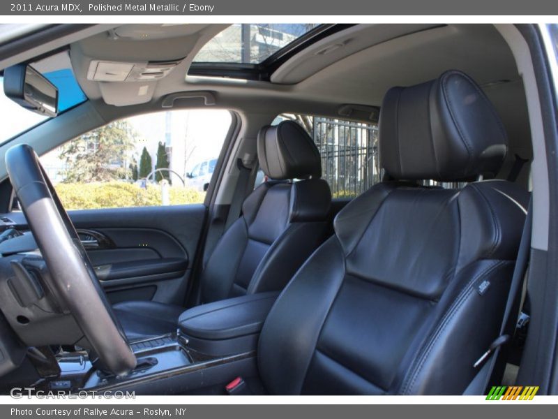 Polished Metal Metallic / Ebony 2011 Acura MDX
