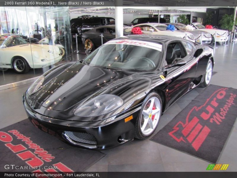 Nero (Black) / Nero (Black) 2003 Ferrari 360 Modena F1