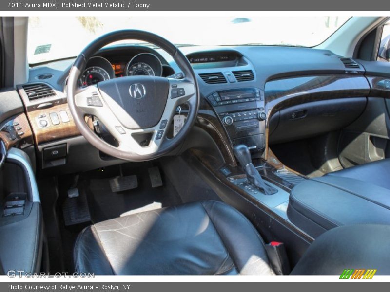 Polished Metal Metallic / Ebony 2011 Acura MDX