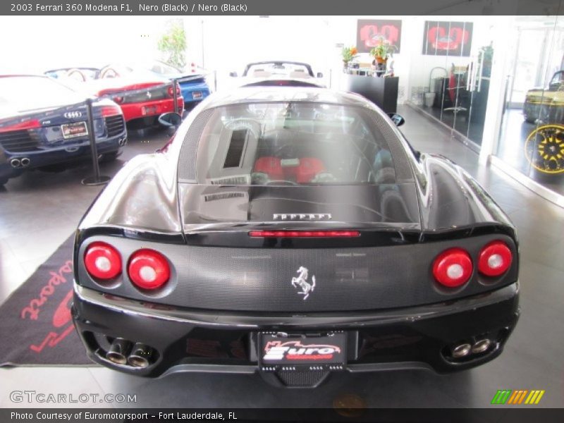 Nero (Black) / Nero (Black) 2003 Ferrari 360 Modena F1