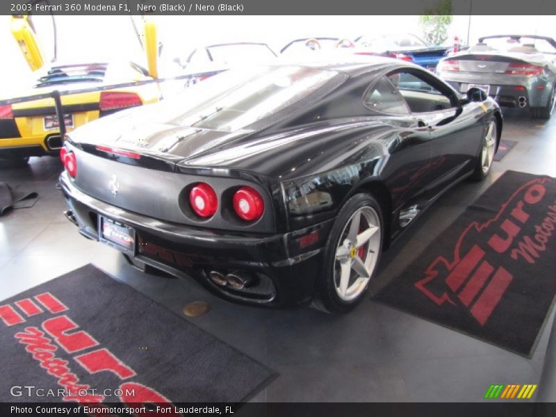 Nero (Black) / Nero (Black) 2003 Ferrari 360 Modena F1