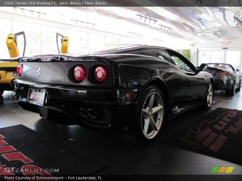 Nero (Black) / Nero (Black) 2003 Ferrari 360 Modena F1