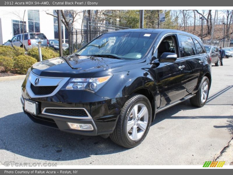 Crystal Black Pearl / Ebony 2012 Acura MDX SH-AWD