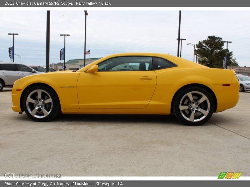Rally Yellow / Black 2012 Chevrolet Camaro SS/RS Coupe