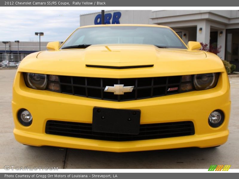 Rally Yellow / Black 2012 Chevrolet Camaro SS/RS Coupe