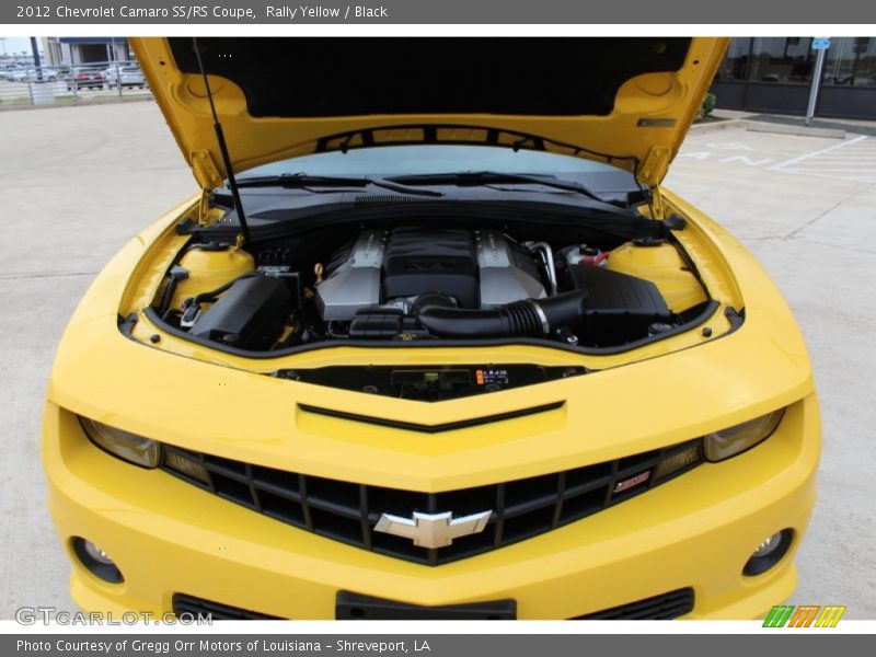 Rally Yellow / Black 2012 Chevrolet Camaro SS/RS Coupe