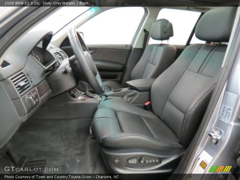 Front Seat of 2008 X3 3.0si