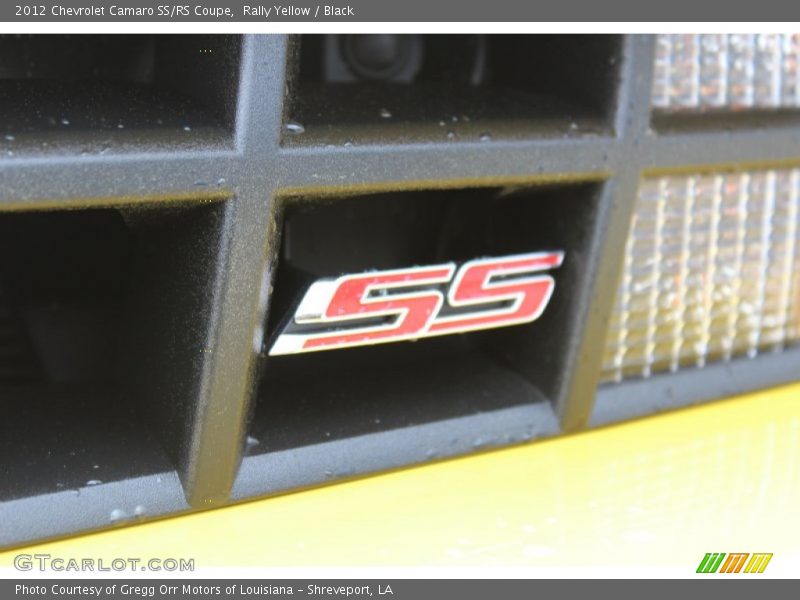 Rally Yellow / Black 2012 Chevrolet Camaro SS/RS Coupe