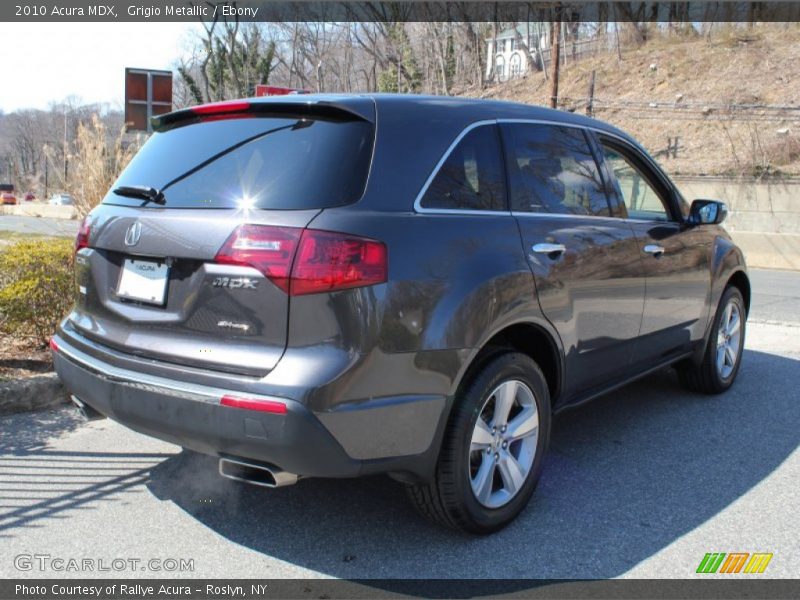 Grigio Metallic / Ebony 2010 Acura MDX