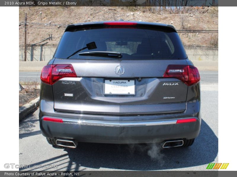 Grigio Metallic / Ebony 2010 Acura MDX
