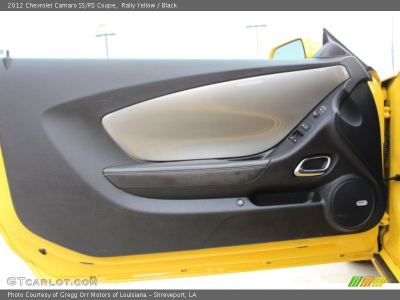 Rally Yellow / Black 2012 Chevrolet Camaro SS/RS Coupe