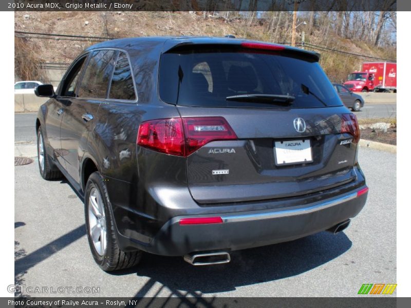 Grigio Metallic / Ebony 2010 Acura MDX