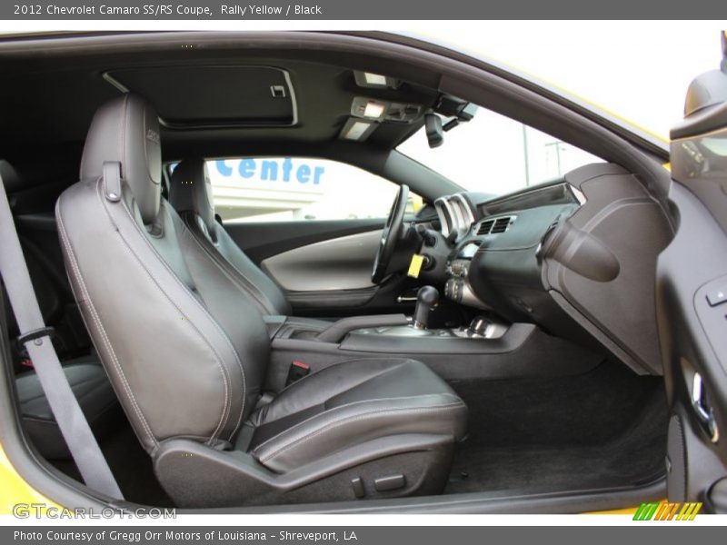 Rally Yellow / Black 2012 Chevrolet Camaro SS/RS Coupe