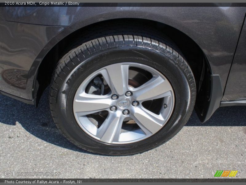 Grigio Metallic / Ebony 2010 Acura MDX