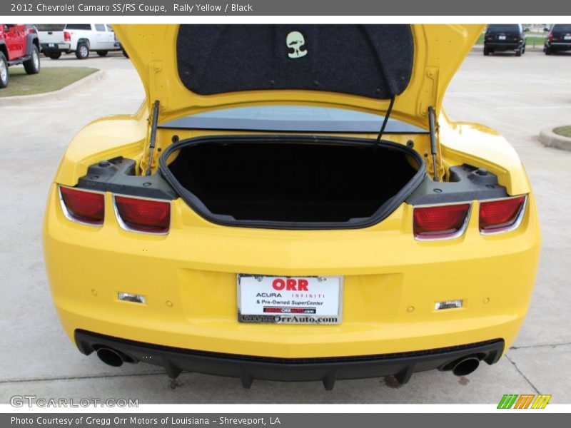 Rally Yellow / Black 2012 Chevrolet Camaro SS/RS Coupe