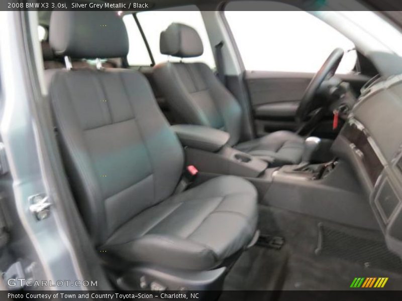 Silver Grey Metallic / Black 2008 BMW X3 3.0si