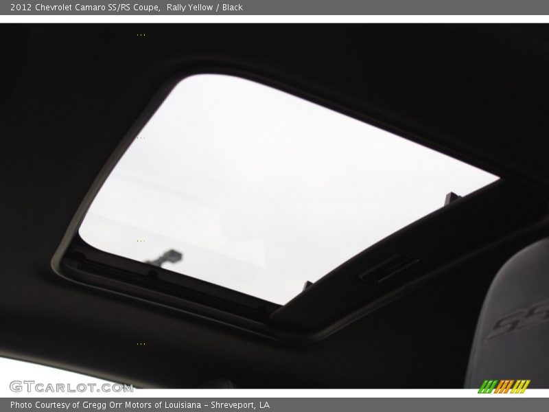 Rally Yellow / Black 2012 Chevrolet Camaro SS/RS Coupe