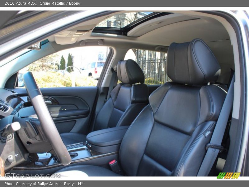 Grigio Metallic / Ebony 2010 Acura MDX