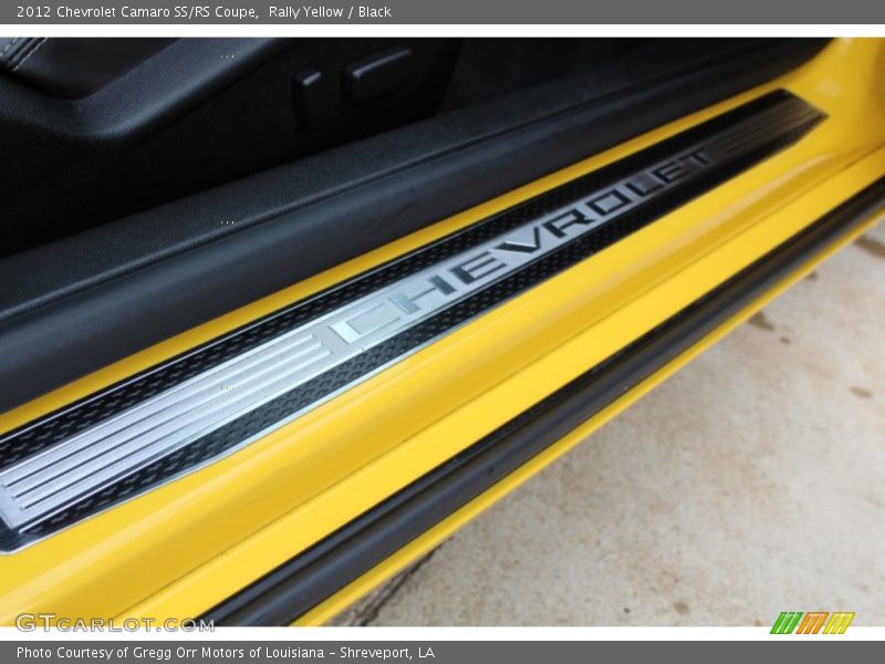 Rally Yellow / Black 2012 Chevrolet Camaro SS/RS Coupe