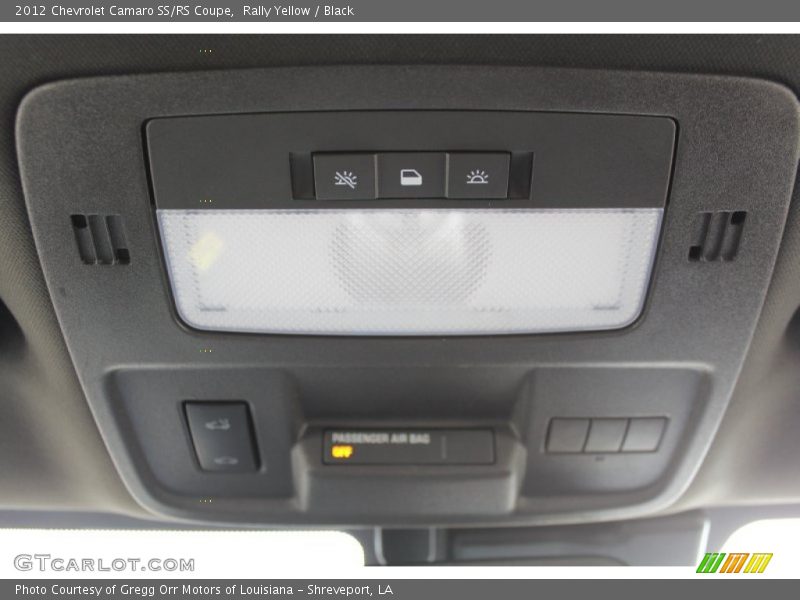 Rally Yellow / Black 2012 Chevrolet Camaro SS/RS Coupe