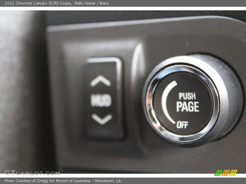 Rally Yellow / Black 2012 Chevrolet Camaro SS/RS Coupe