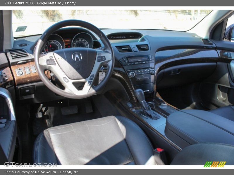 Grigio Metallic / Ebony 2010 Acura MDX