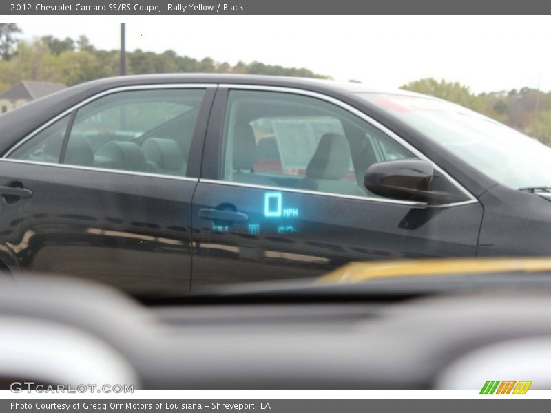 Rally Yellow / Black 2012 Chevrolet Camaro SS/RS Coupe