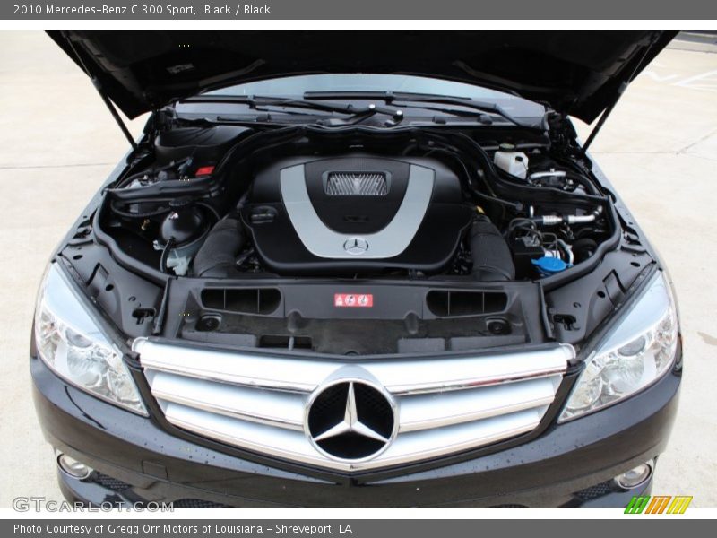 Black / Black 2010 Mercedes-Benz C 300 Sport
