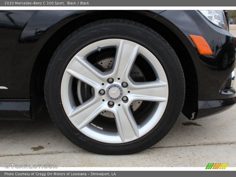 Black / Black 2010 Mercedes-Benz C 300 Sport