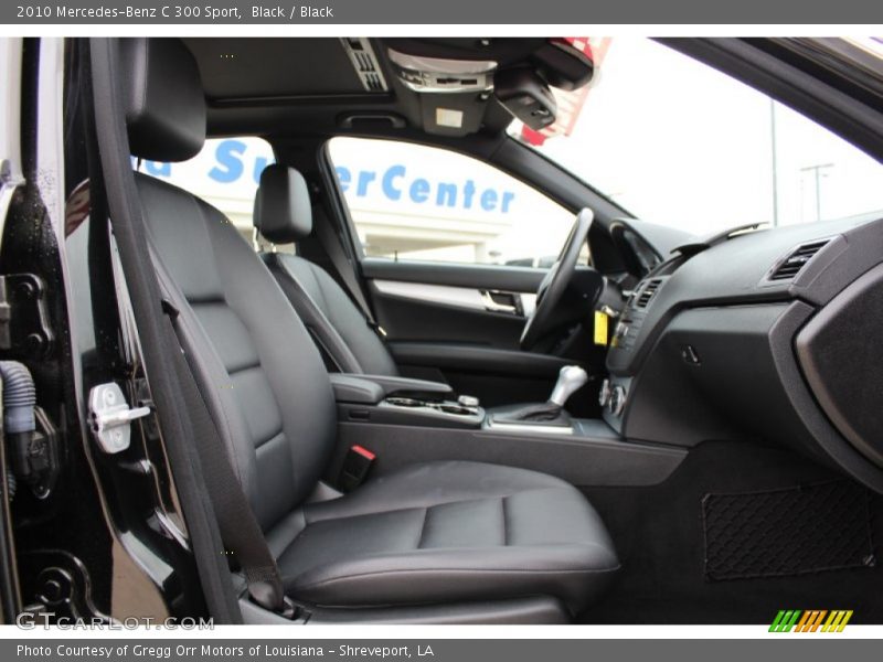 Black / Black 2010 Mercedes-Benz C 300 Sport