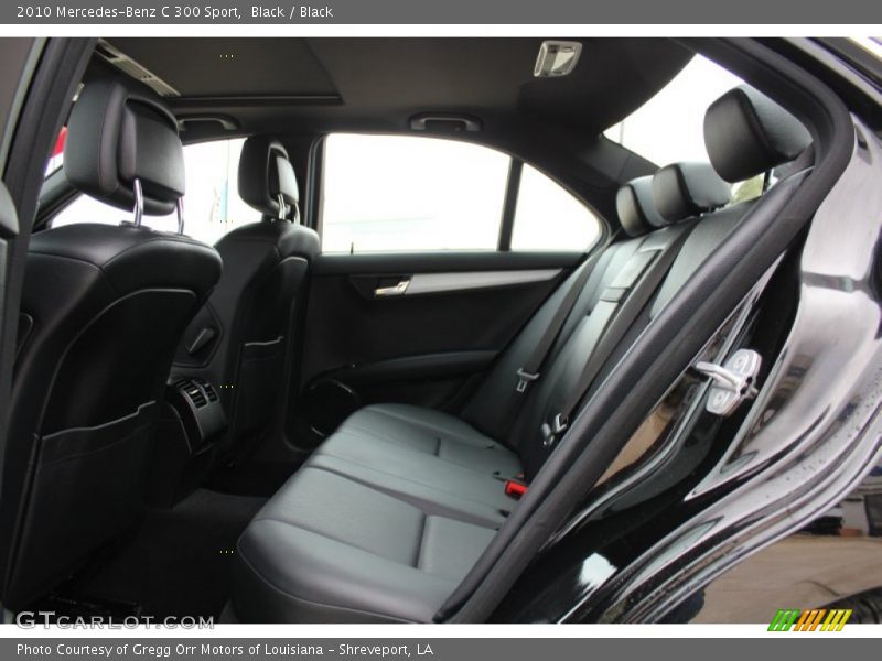 Black / Black 2010 Mercedes-Benz C 300 Sport