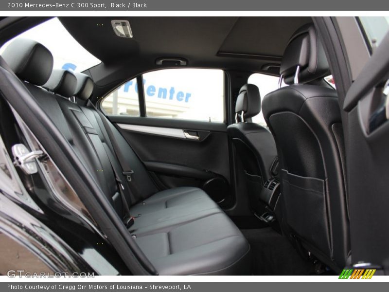 Black / Black 2010 Mercedes-Benz C 300 Sport
