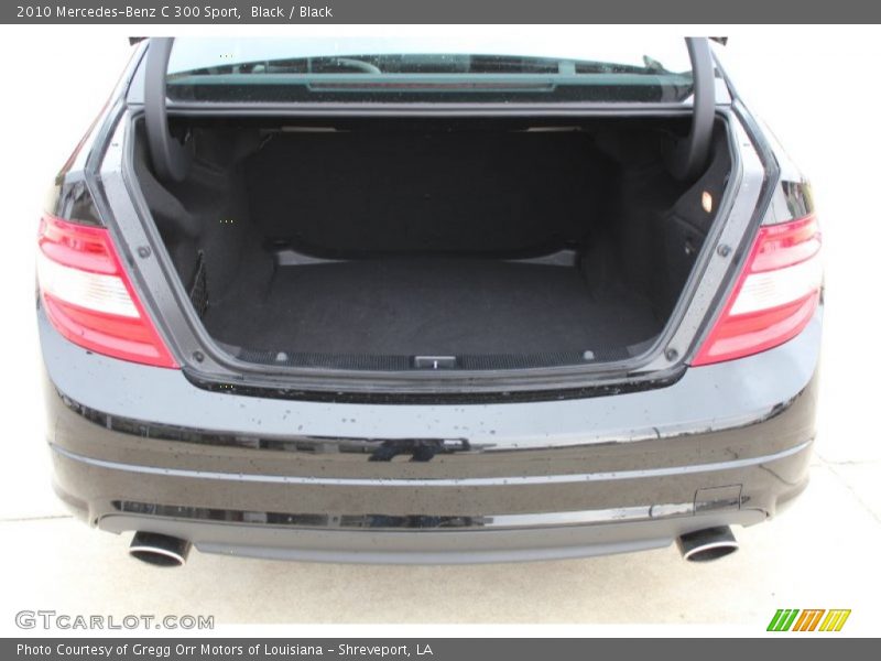 Black / Black 2010 Mercedes-Benz C 300 Sport