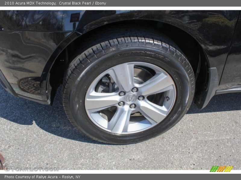 Crystal Black Pearl / Ebony 2010 Acura MDX Technology