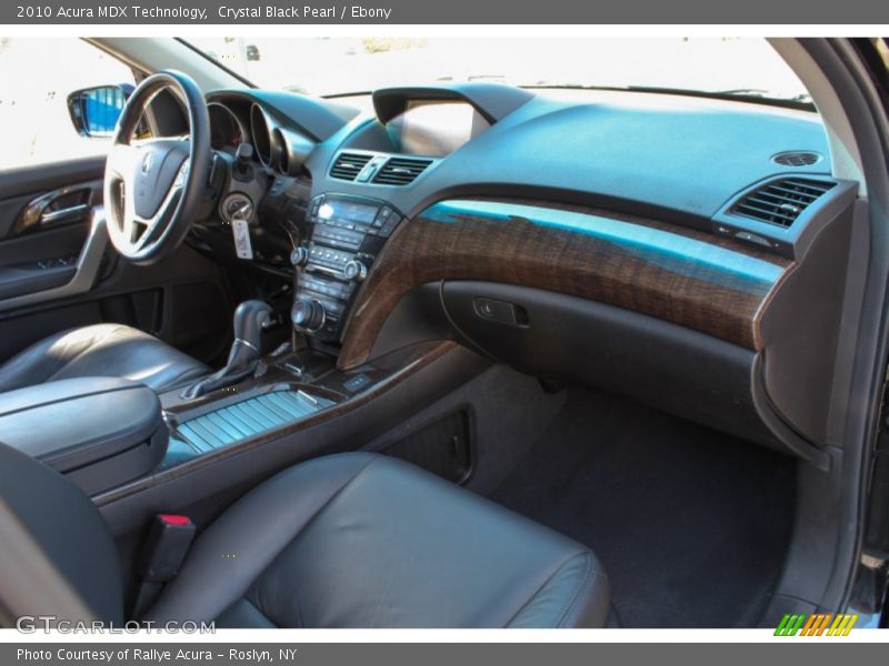 Crystal Black Pearl / Ebony 2010 Acura MDX Technology