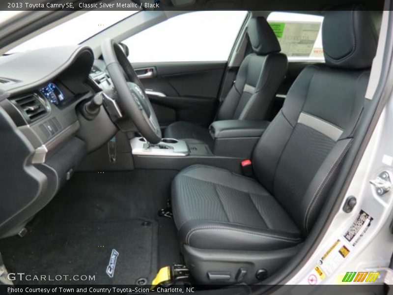 Classic Silver Metallic / Black 2013 Toyota Camry SE