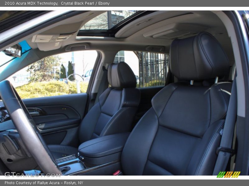 Crystal Black Pearl / Ebony 2010 Acura MDX Technology