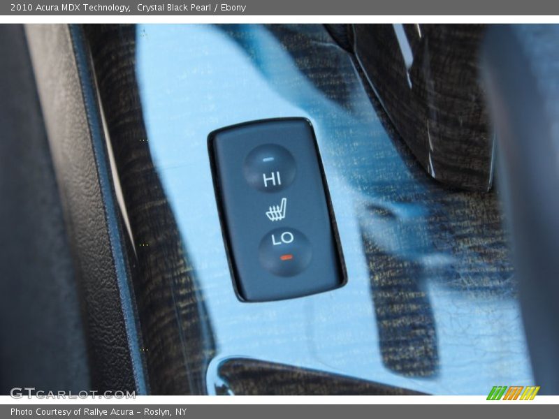 Crystal Black Pearl / Ebony 2010 Acura MDX Technology