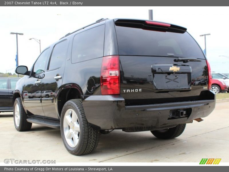 Black / Ebony 2007 Chevrolet Tahoe LTZ 4x4