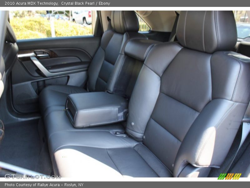 Crystal Black Pearl / Ebony 2010 Acura MDX Technology