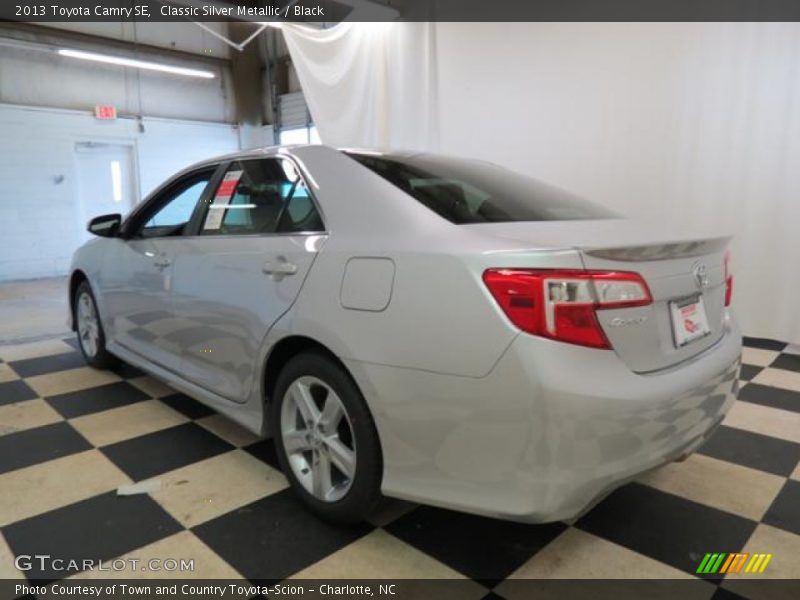 Classic Silver Metallic / Black 2013 Toyota Camry SE