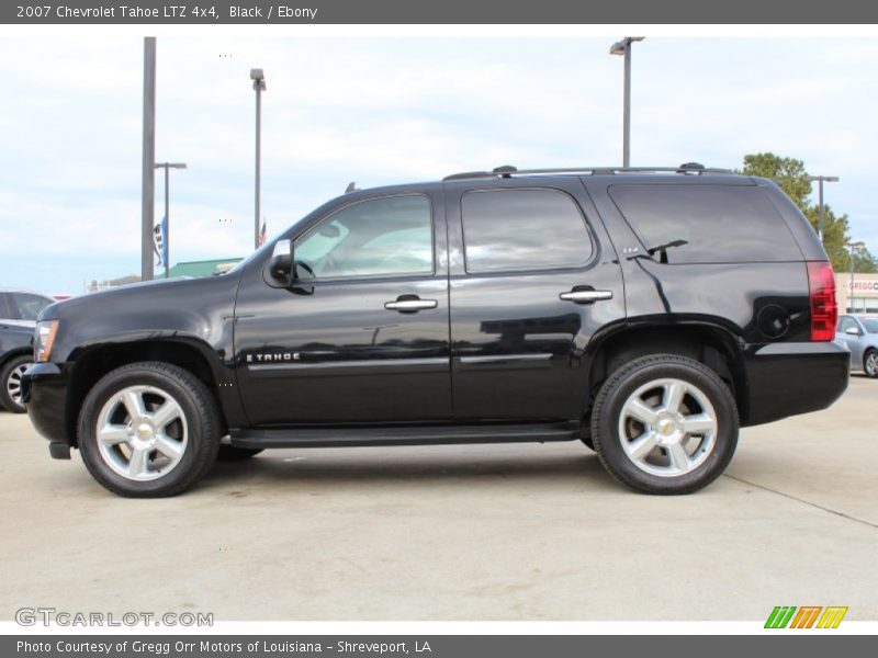 Black / Ebony 2007 Chevrolet Tahoe LTZ 4x4